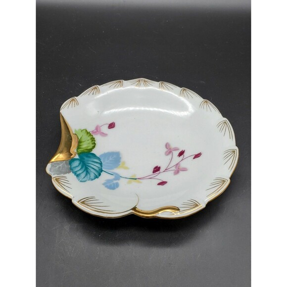 UCAGCO JAPAN Hand Painted China Plate Occupied Japan Gold Gilded VINTAGE - Picture 6 of 12